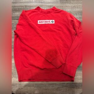 Nike Red Apparel with Logo